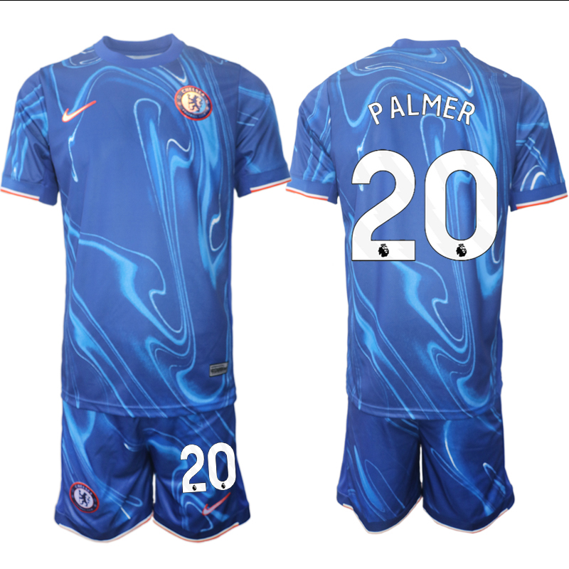 Men 2024-2025 Club Chelsea home Blue #20 Soccer Jersey->chelsea jersey->Soccer Club Jersey